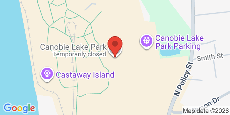 Mapa de la ubicación de Canobie Lake Park