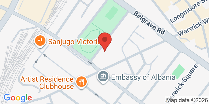 Mapa de la ubicación de Eaton Square Prep School