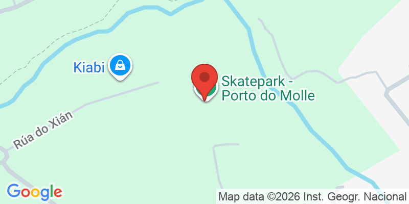 Mapa de la ubicación de Skate park Porto do Molle