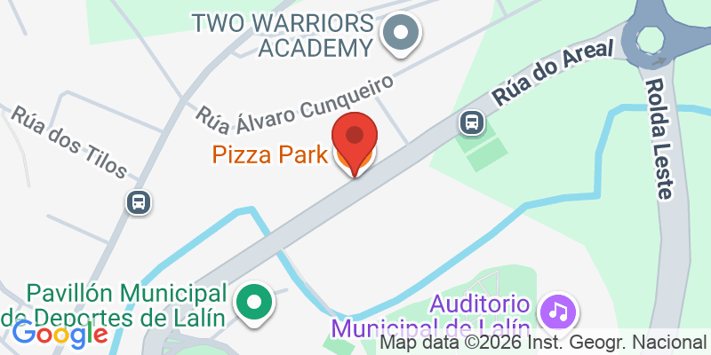 Mapa de la ubicación de Pizza Park