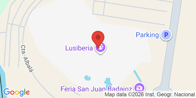 Mapa de la ubicación de AquaBadajoz (Lusiberia)