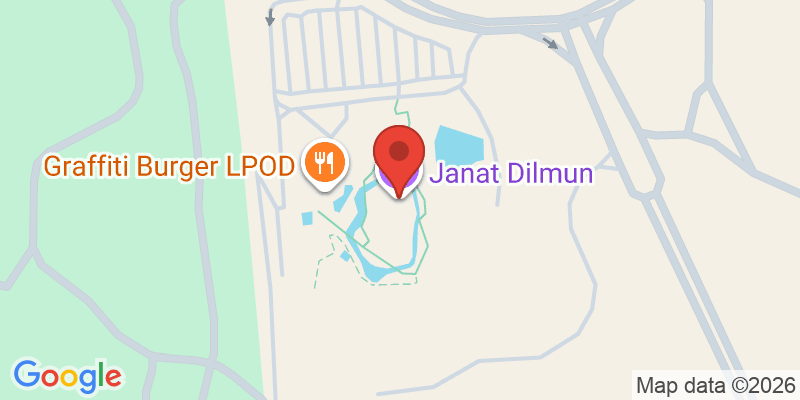 Mapa de la ubicación de Janat Dilmun