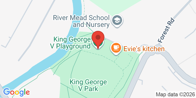 Mapa de la ubicación de King George V Playground