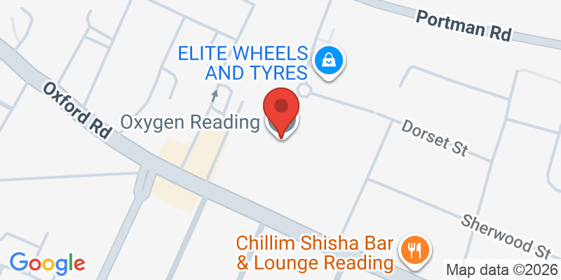 Mapa de la ubicación de RedKangaroo Trampoline Park Reading