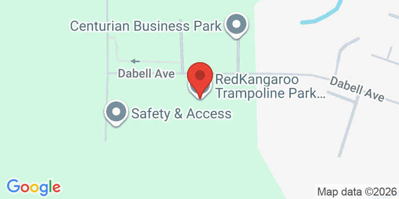 Mapa de la ubicación de RedKangaroo Trampoline Park Nottingham