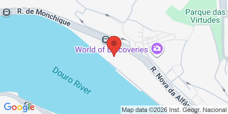 Mapa de la ubicación de Porto Legends