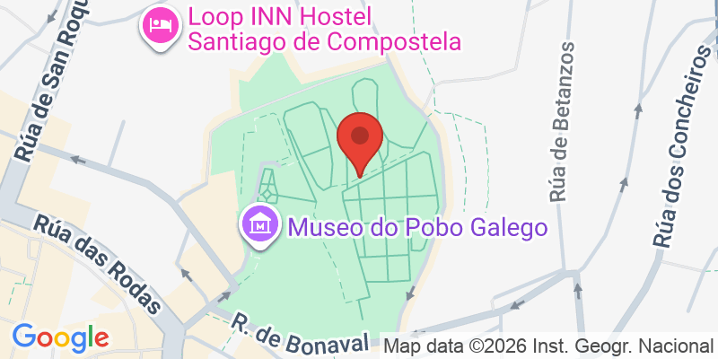 Mapa de la ubicación de Parque de Bonaval