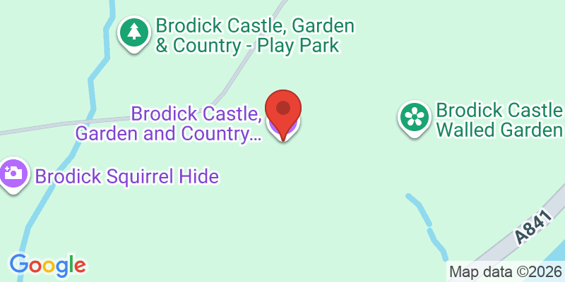 Mapa de la ubicación de Castillo de Brodick