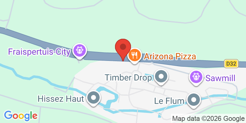 Mapa de la ubicación de Fraispertuis City