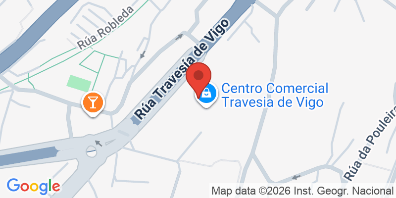 Mapa de la ubicación de Centro Comercial Travesía de Vigo