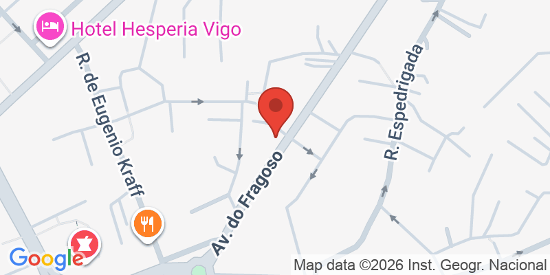 Mapa de la ubicación de Gallaeciashop