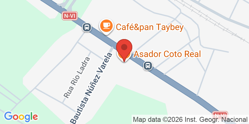 Mapa de la ubicación de Asador Coto Real