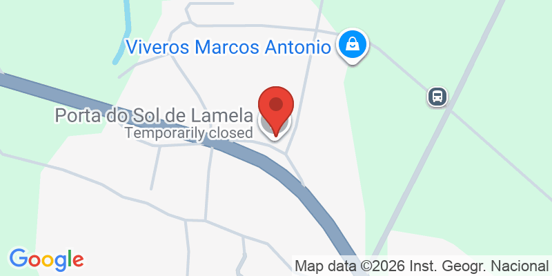 Mapa de la ubicación de Porta do Sol de Lamela