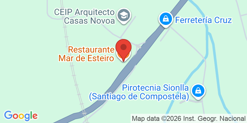 Mapa de la ubicación de Restaurante Mar de Esteiro