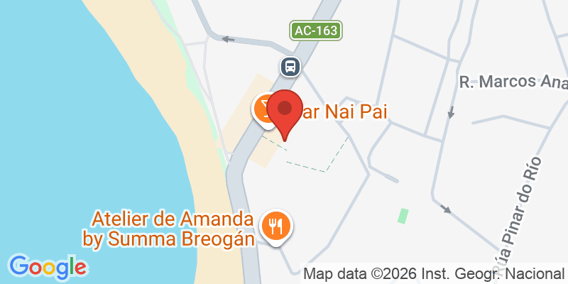 Mapa de la ubicación de O Xabre