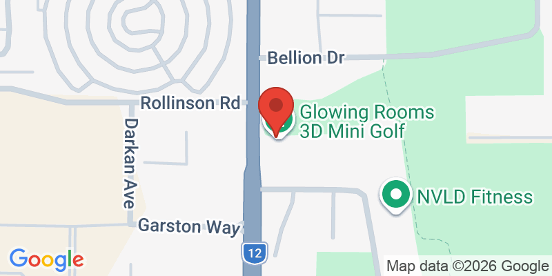 Mapa de la ubicación de Glowing Rooms