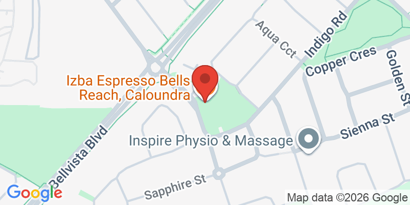 Mapa de la ubicación de Izba Espresso Bells Reach