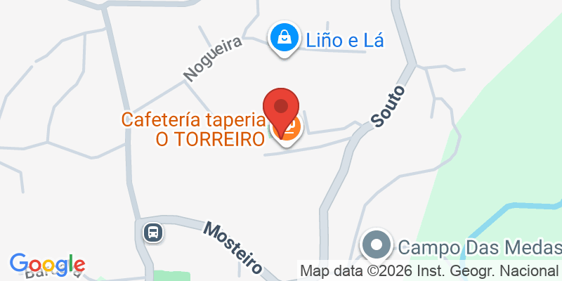 Mapa de la ubicación de Centro Sociocultural de Donas - Cafetería O Torreiro