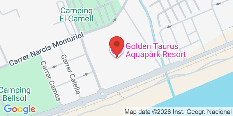 Mapa de la ubicación de Golden Taurus Aquapark Resort