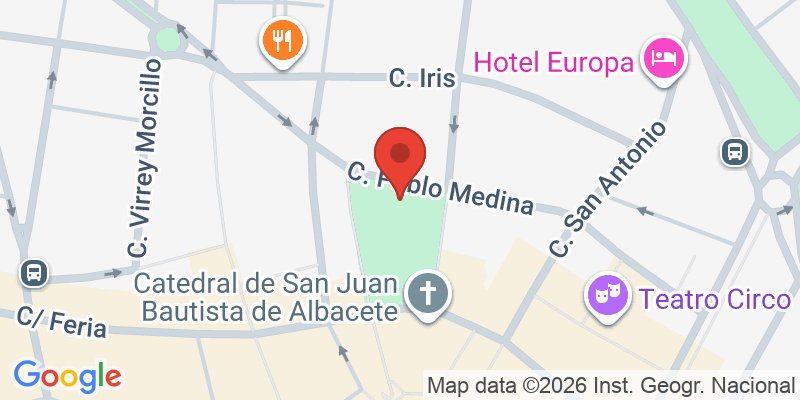 Mapa de la ubicación de Parque Plaza la Catedral.