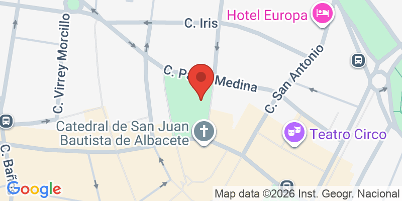 Mapa de la ubicación de Parque infantil