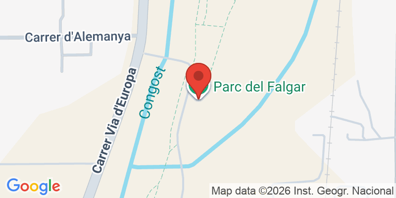 Mapa de la ubicación de Parque del Falgar (Las Franquesas del Vallés)