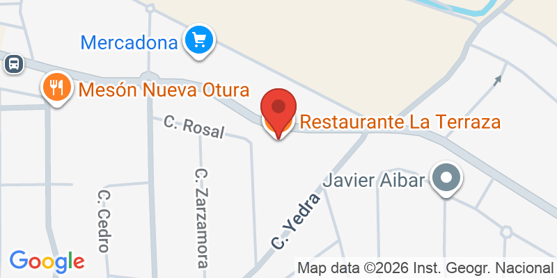 Mapa de la ubicación de La Terraza Otura