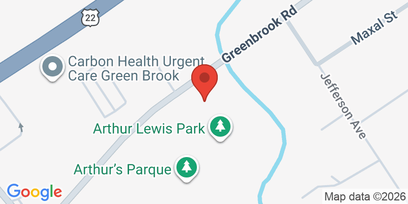 Mapa de la ubicación de Arthur Lewis Park