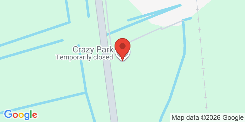 Mapa de la ubicación de Crazy Park