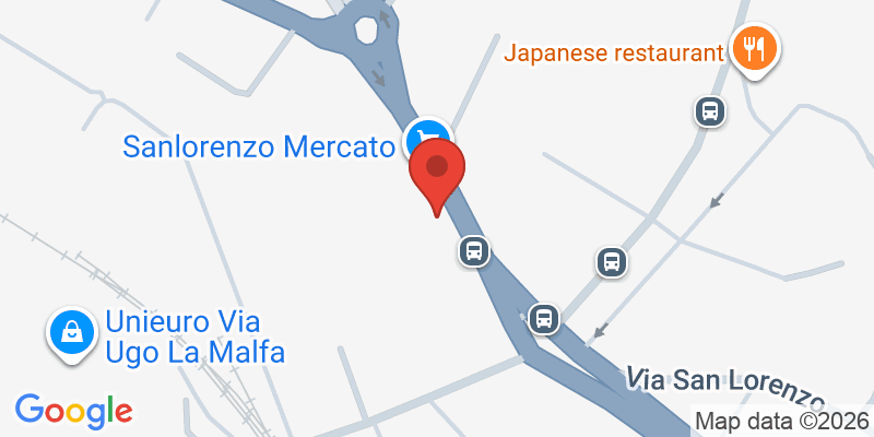 Mapa de la ubicación de San Lorenzo