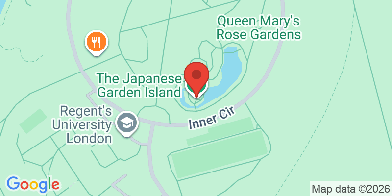 Mapa de la ubicación de The Japanese Garden Island