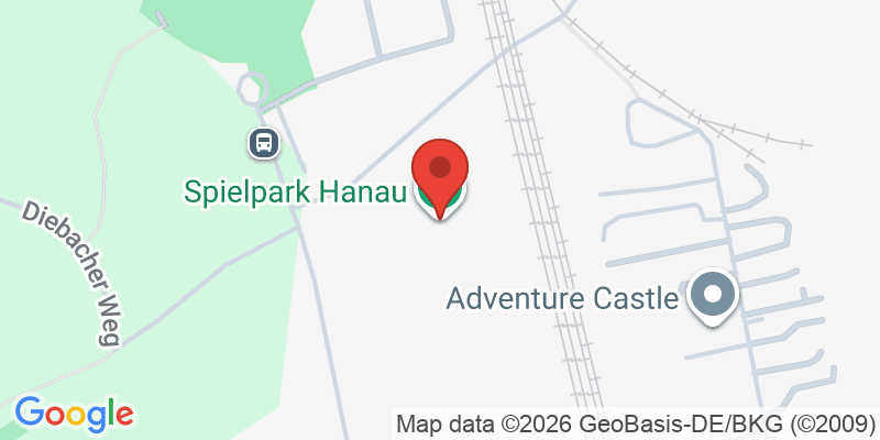 Mapa de la ubicación de Spielpark Hanau