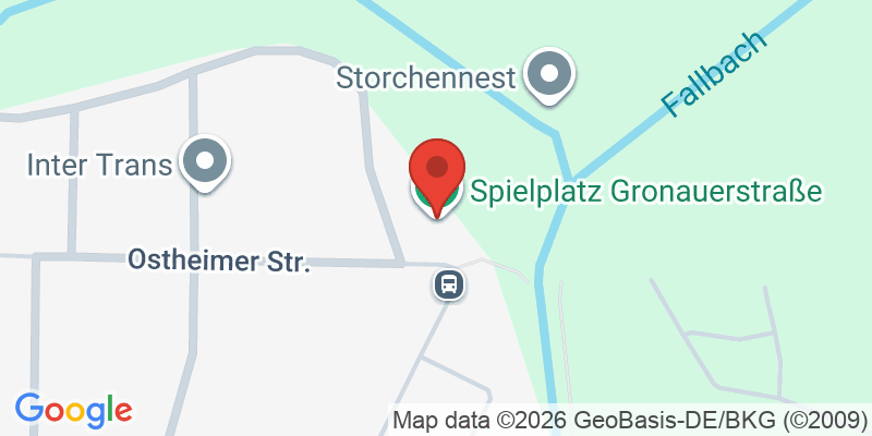 Mapa de la ubicación de Spielplatz Ostheimer Strasse