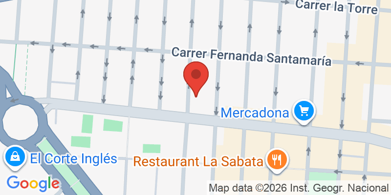 Mapa de la ubicación de Oruguitas Ludoteca