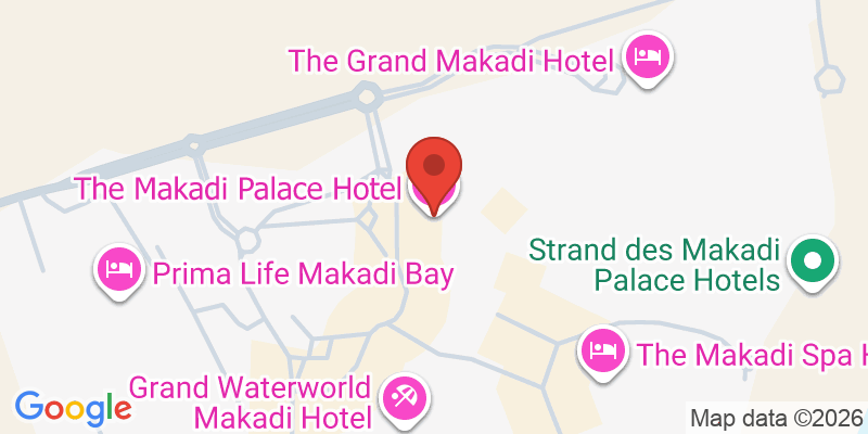 Mapa de la ubicación de The Makadi Palace Hotel