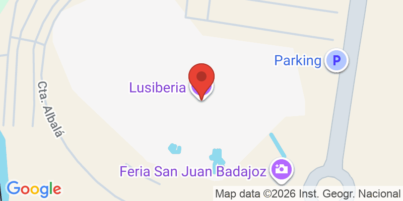 Mapa de la ubicación de Lusiberia