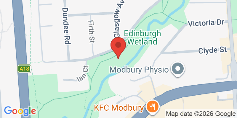 Mapa de la ubicación de Edinburgh Reserve