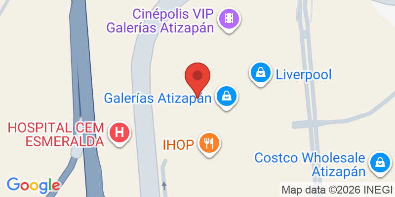 Mapa de la ubicación de Vikings Land Atizapán