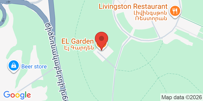 Mapa de la ubicación de EL Garden