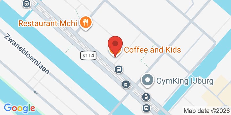Mapa de la ubicación de Coffee and Kids