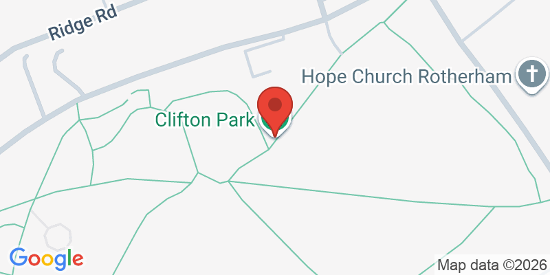 Mapa de la ubicación de Clifton Park