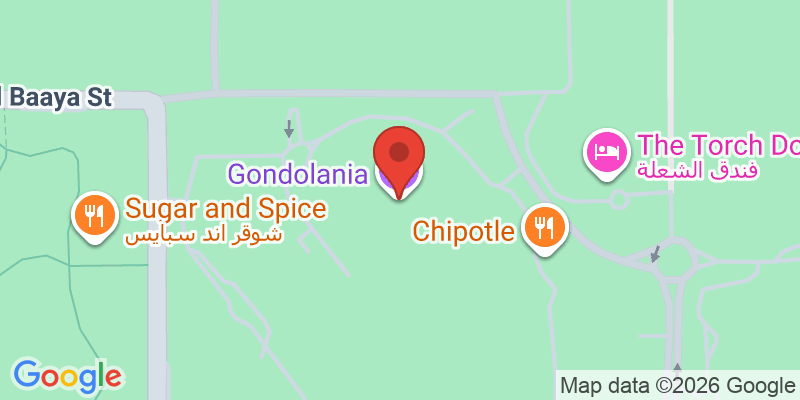 Mapa de la ubicación de Gondolania