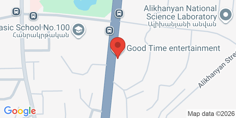 Mapa de la ubicación de Good Time entertainment