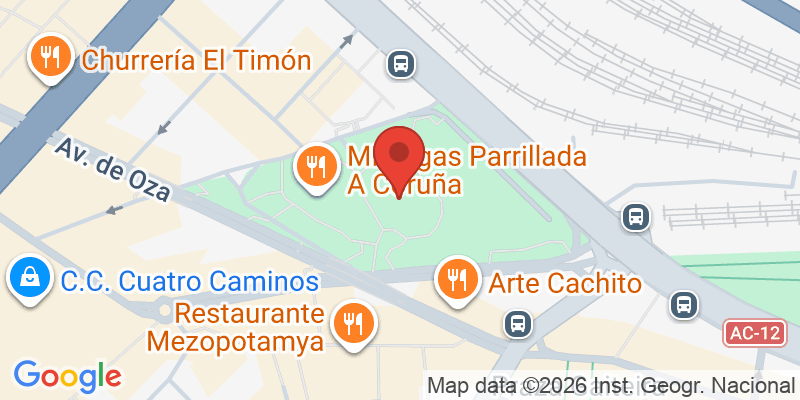 Mapa de la ubicación de Parque Europa