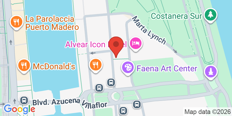 Mapa de la ubicación de Aimé Lounge