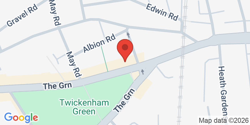 Mapa de la ubicación de Riverside Nursery Schools, Twickenham Green Montessori