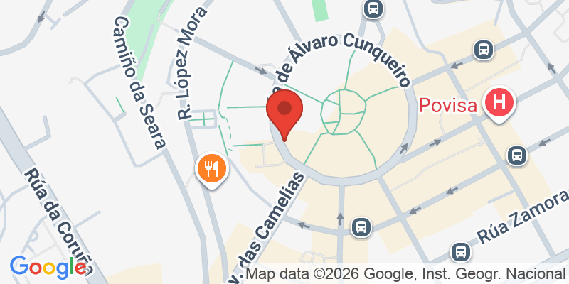 Mapa de la ubicación de Jumping Clay Vigo