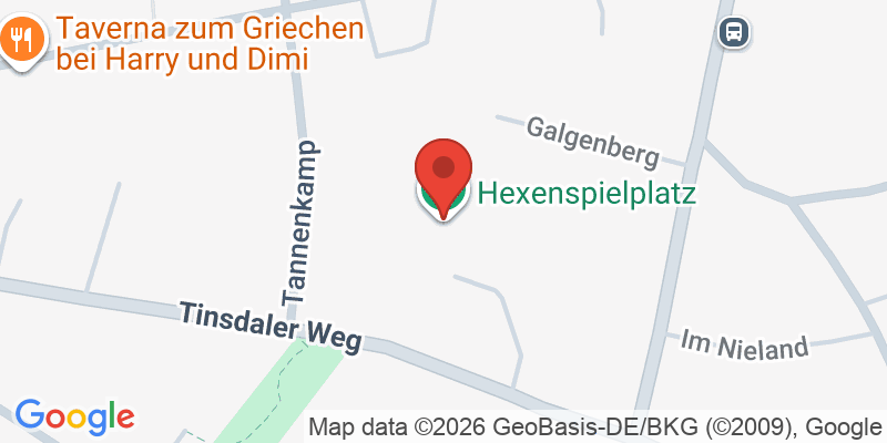 Mapa de la ubicación de Hexenspielplatz