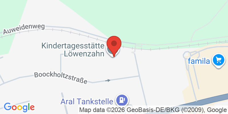 Mapa de la ubicación de Kindertagesstätte Löwenzahn