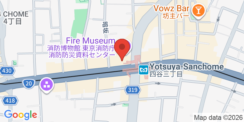 Mapa de la ubicación de Museo de la Lucha Contra Incendios